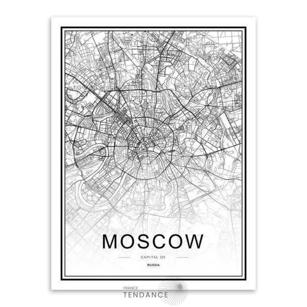 Affiche Holographique Moscou | France-Tendance