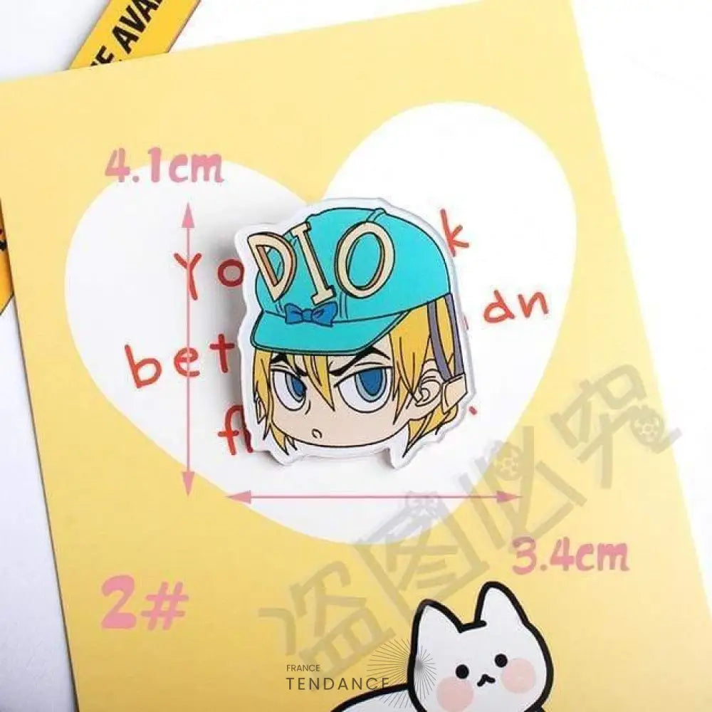 Badge Pin’s Jojo Bizarre Adventure | France-Tendance