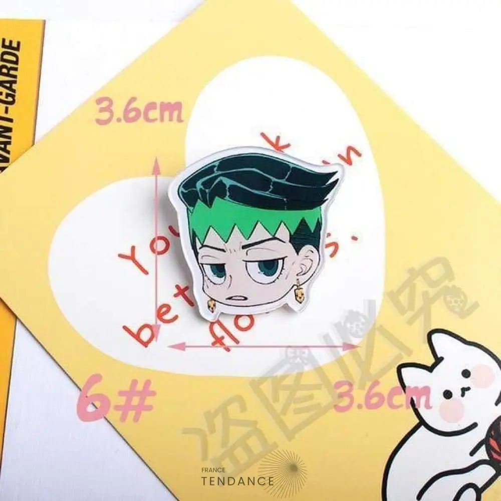 Badge Pin’s Jojo Bizarre Adventure | France-Tendance