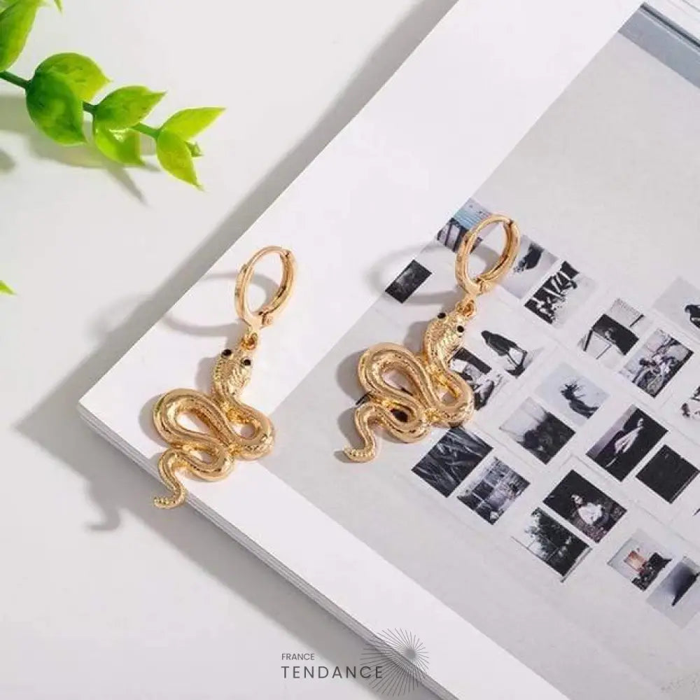 Boucles D’oreille Serpent | France-Tendance