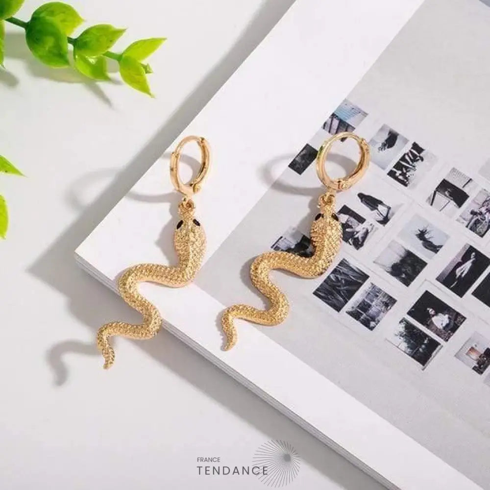 Boucles D’oreille Serpent | France-Tendance