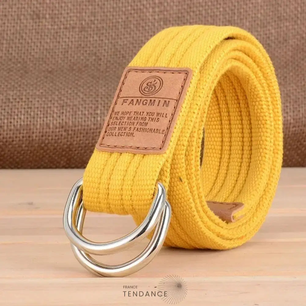 Ceinture Wei | Look Casual Décontracté Jaune / 120CM CEINTURE FEMME