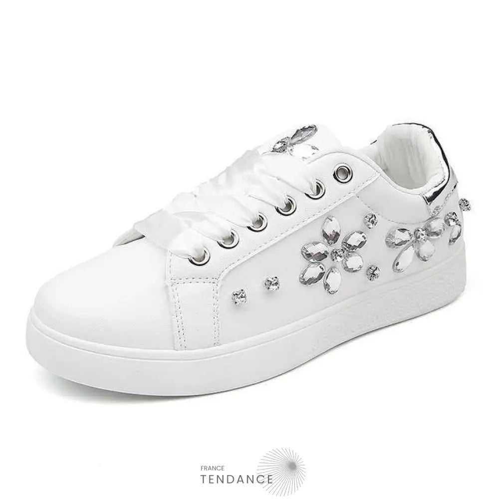 Chaussures Casual Strass | France-Tendance