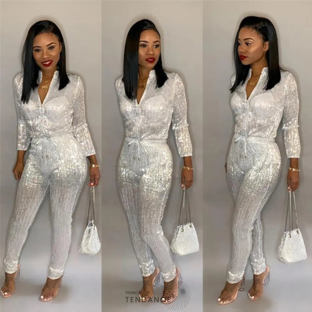 Combinaison Zippée Gleam | France-Tendance