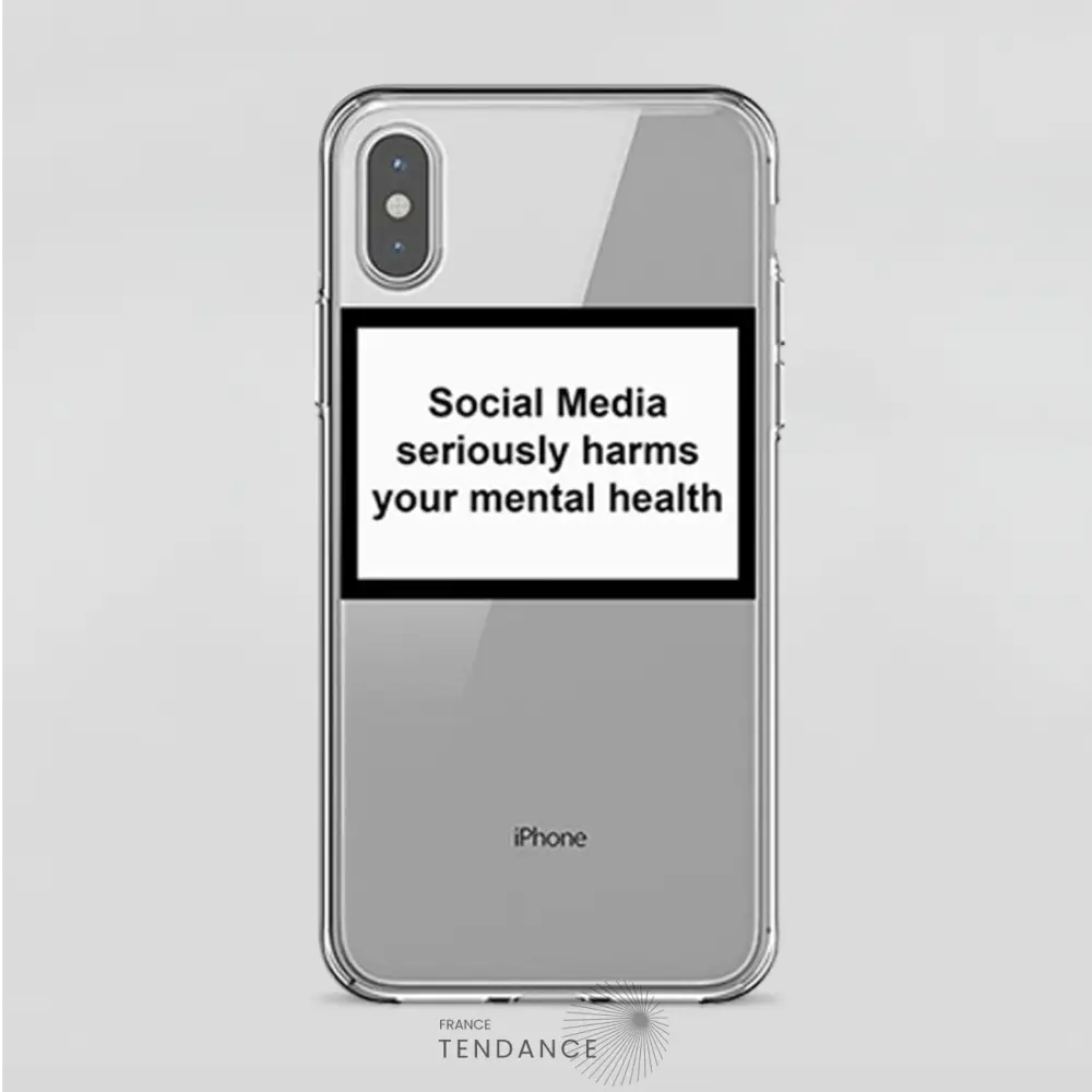 Coque Iphone Social Media Seriously Harms Your Mental