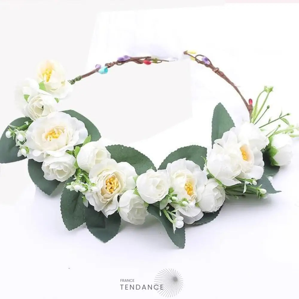 Couronne De Fleurs Cheveux Courts | France-Tendance