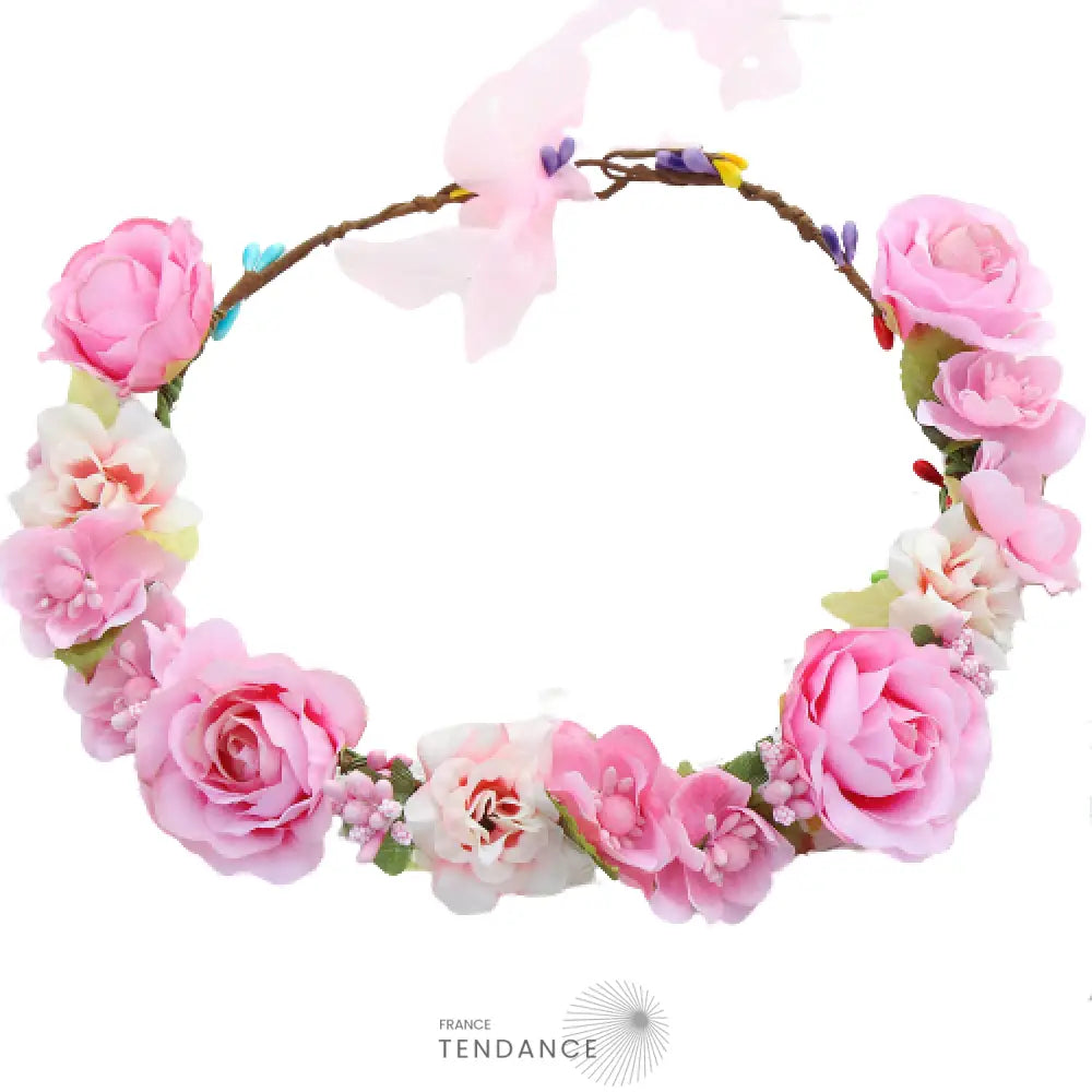 Couronne De Fleurs Demoiselle D’honneur | France-Tendance