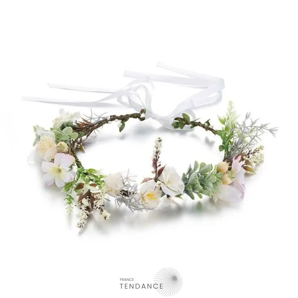 Couronne De Fleurs Evjf | France-Tendance