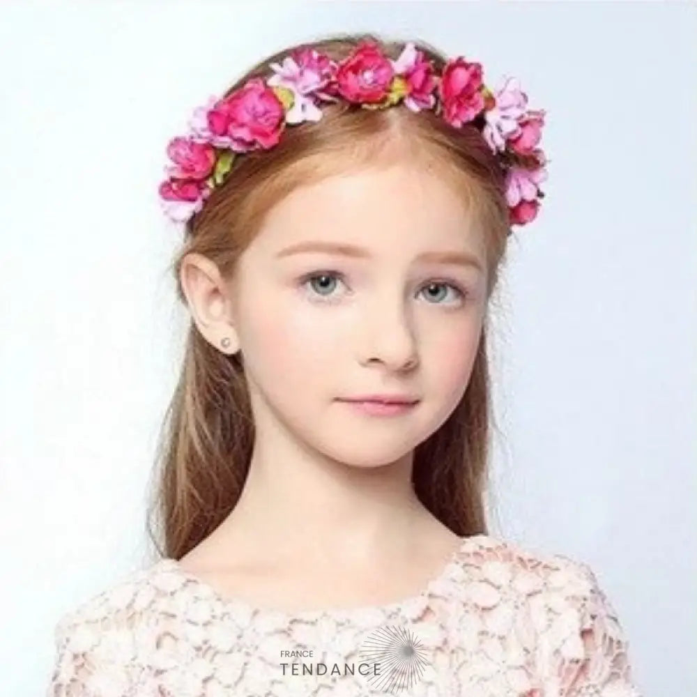 Couronne De Fleurs Fille | France-Tendance