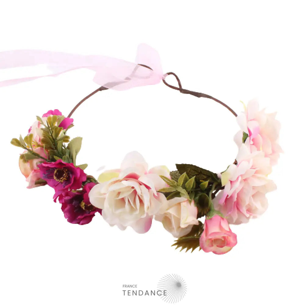 Couronne De Fleurs Hippie | France-Tendance
