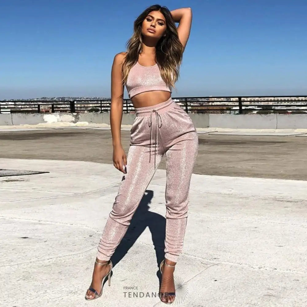 Ensemble Brillant Décontracté | France-Tendance