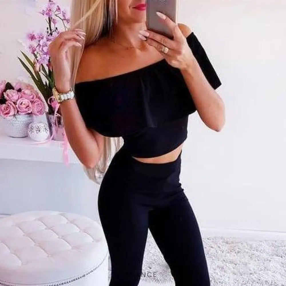 Ensemble Décontracté à Volants | France-Tendance