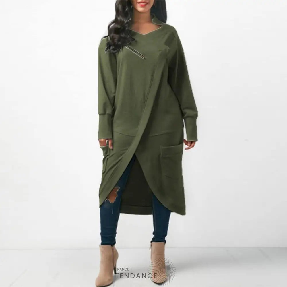 Gilet Long Déstructuré | France-Tendance