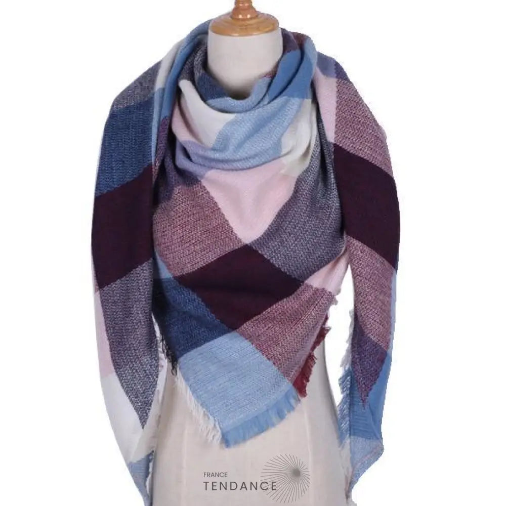 Grande écharpe Jacary à Motifs | France-Tendance