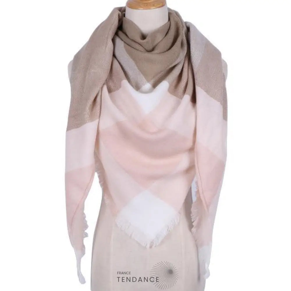 Grande écharpe Jacary à Motifs | France-Tendance