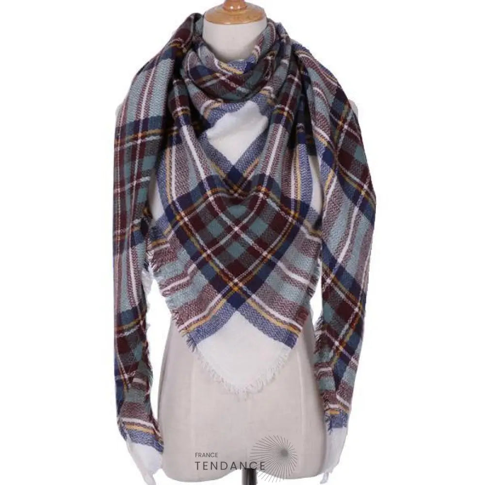Grande écharpe Jacary à Motifs | France-Tendance