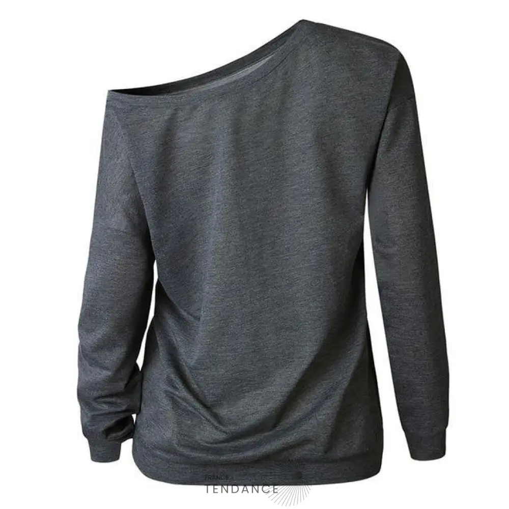 Haut Bardot Manches Longues | France-Tendance