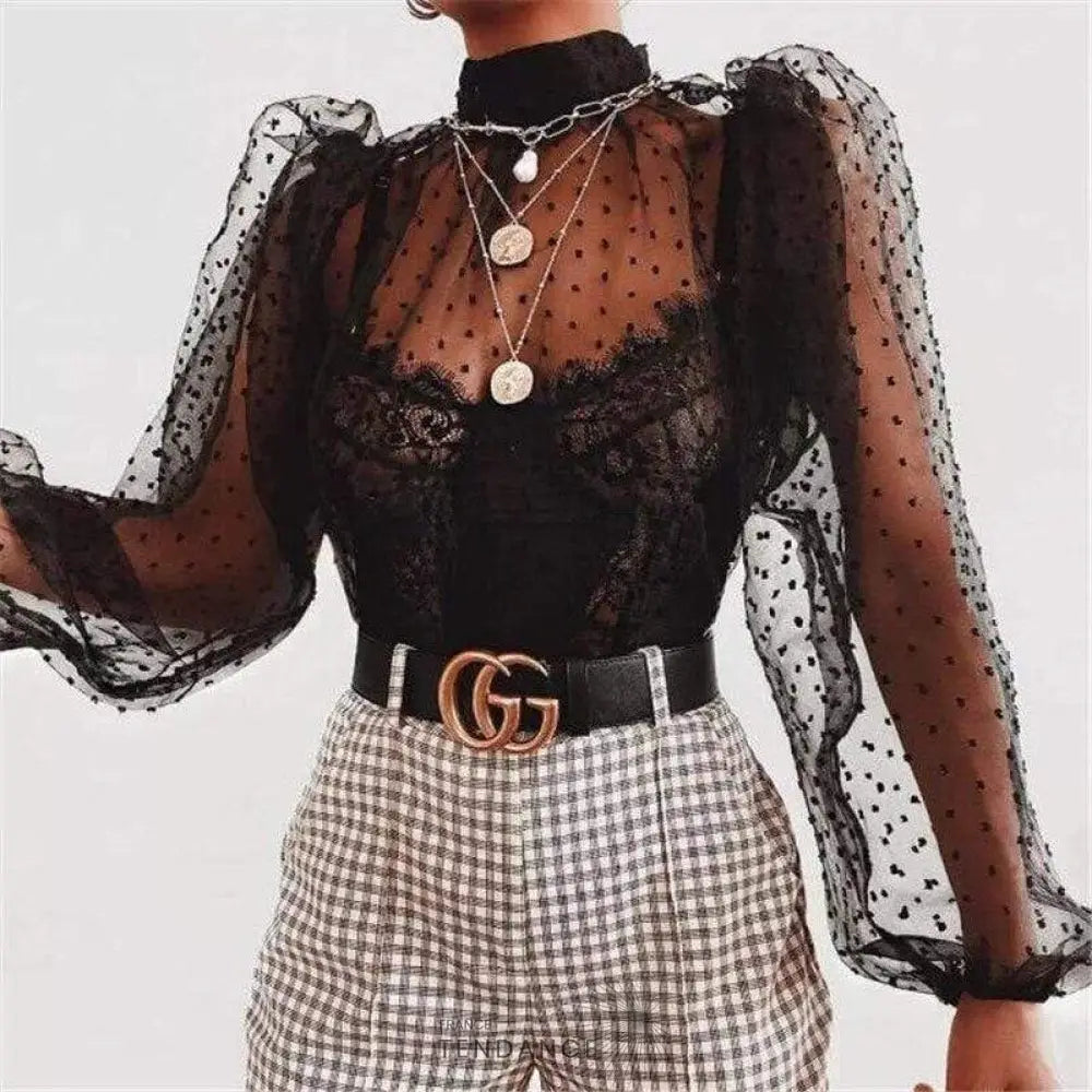 Haut See-through | France-Tendance