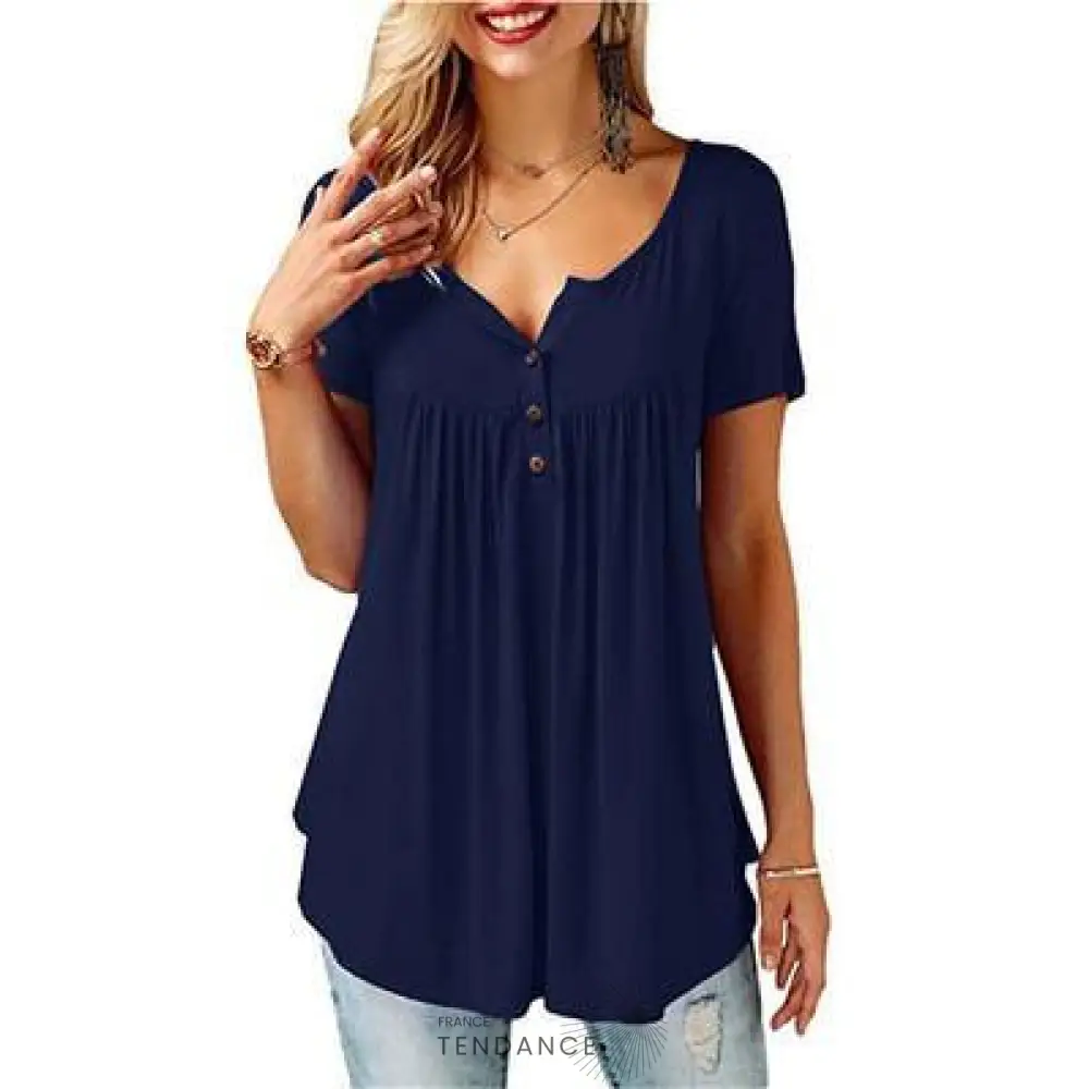 Haut Tendance à Boutons | France-Tendance