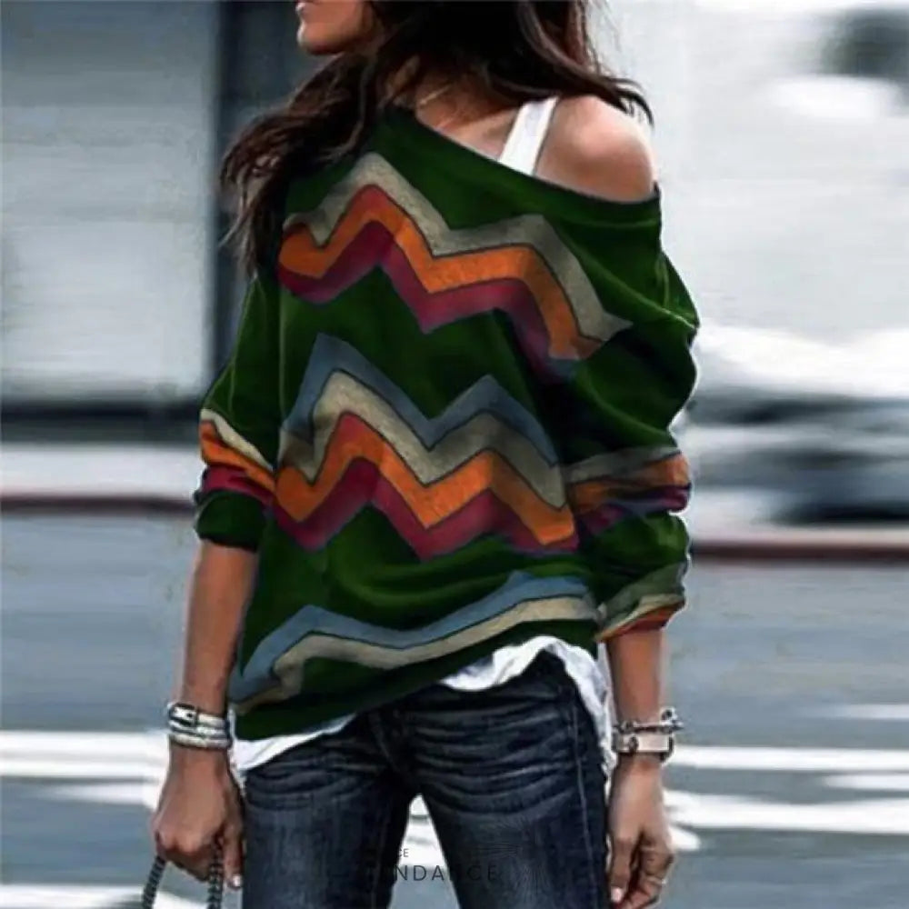 Haut Zigzag Coloré | France-Tendance