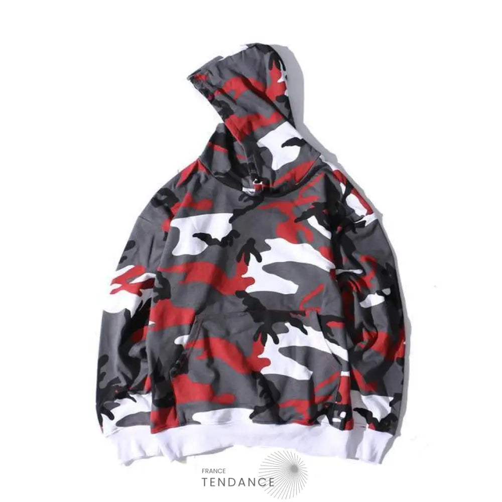 Hoodie Camo x Military | France-Tendance