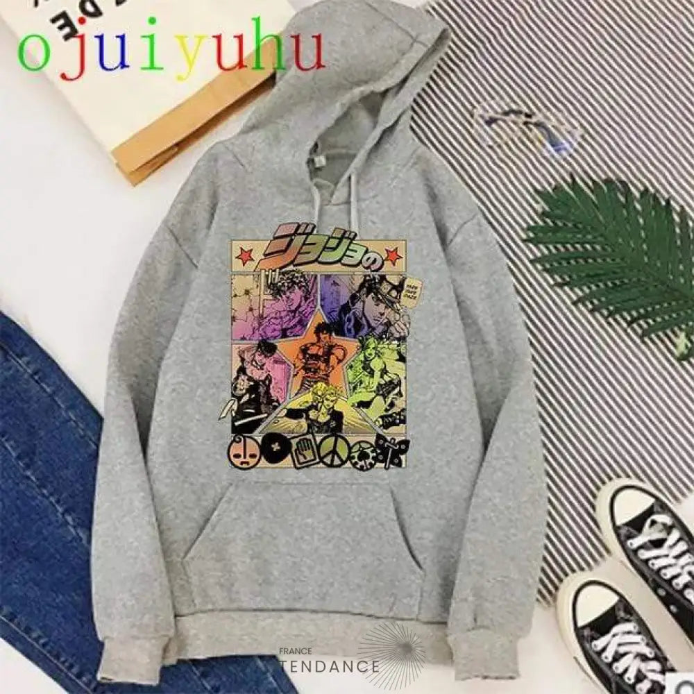 Hoodie Jojo Bizarre Adventure | France-Tendance
