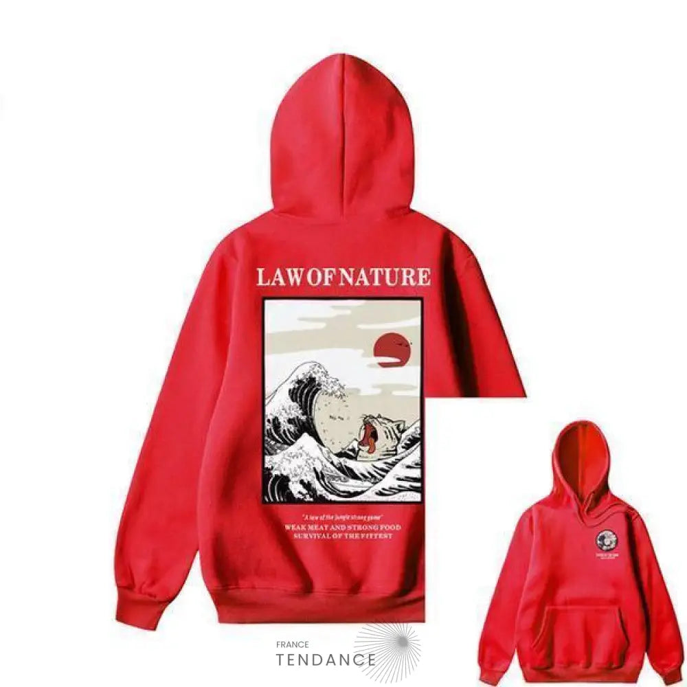 Hoodie Law Of Nature™ | France-Tendance