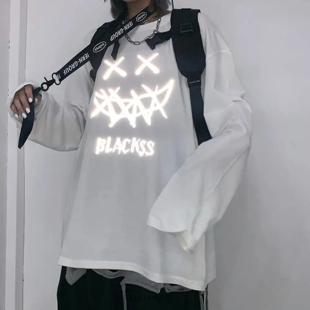 Hoodie Reflek Smile | France-Tendance