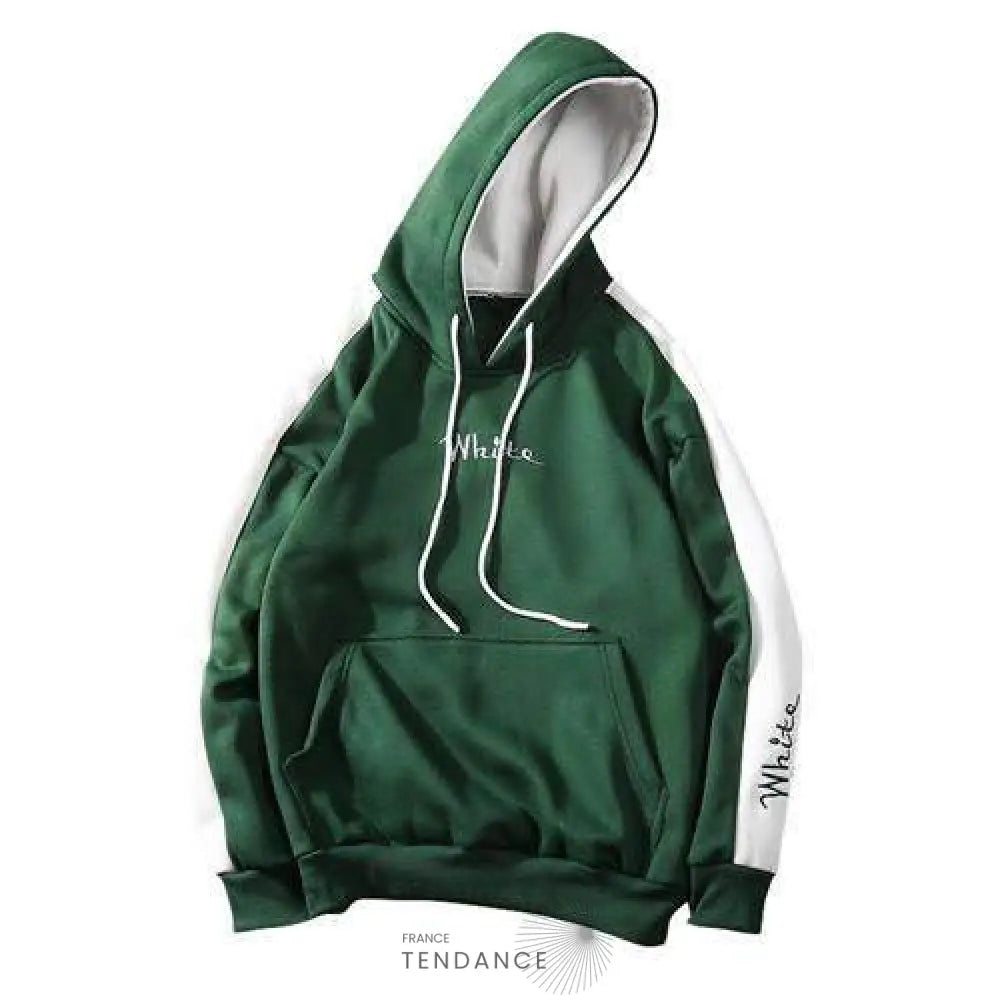 Hoodie White | France-Tendance