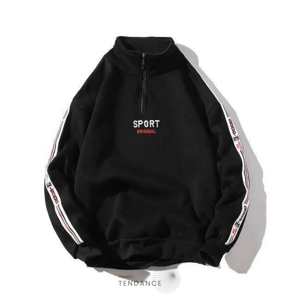 Hoodie Zippé Sport | France-Tendance