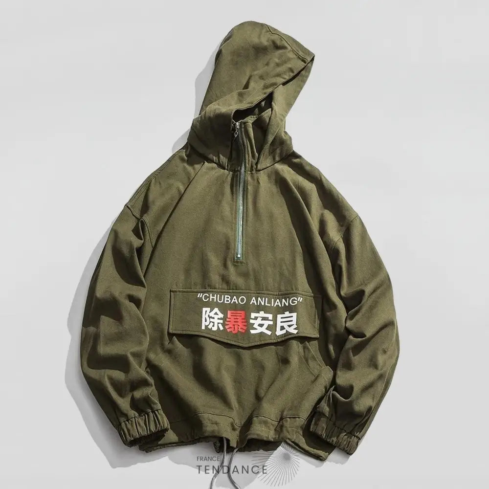 Hoodie Zippé tokyo™ | France-Tendance