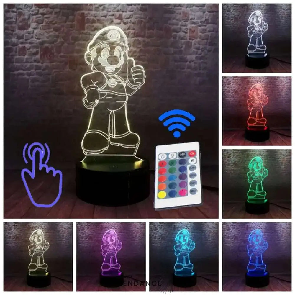 Lampe 3d Mario / Kart | France-Tendance