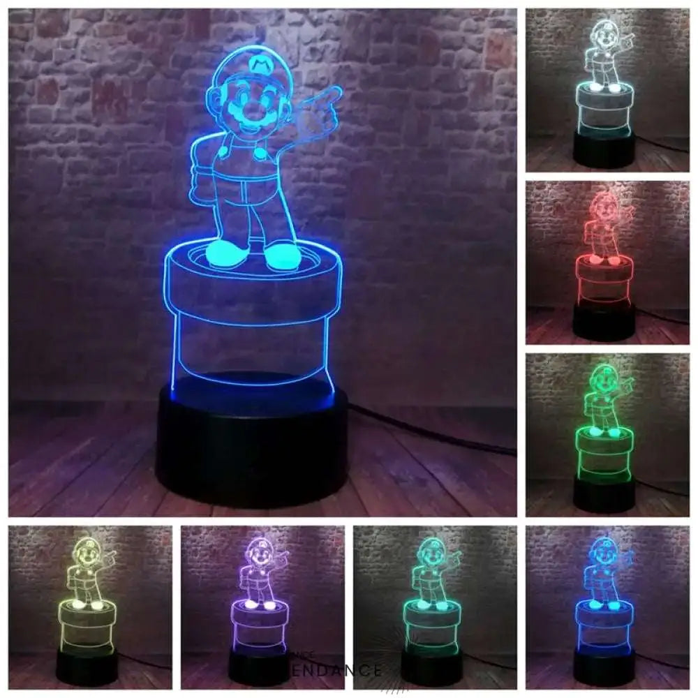 Lampe 3d Mario / Kart | France-Tendance