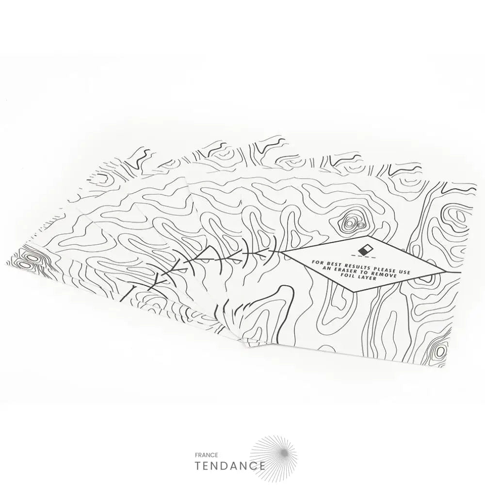 Le Guide De L’explorateur - Mini Cartes à Gratter |