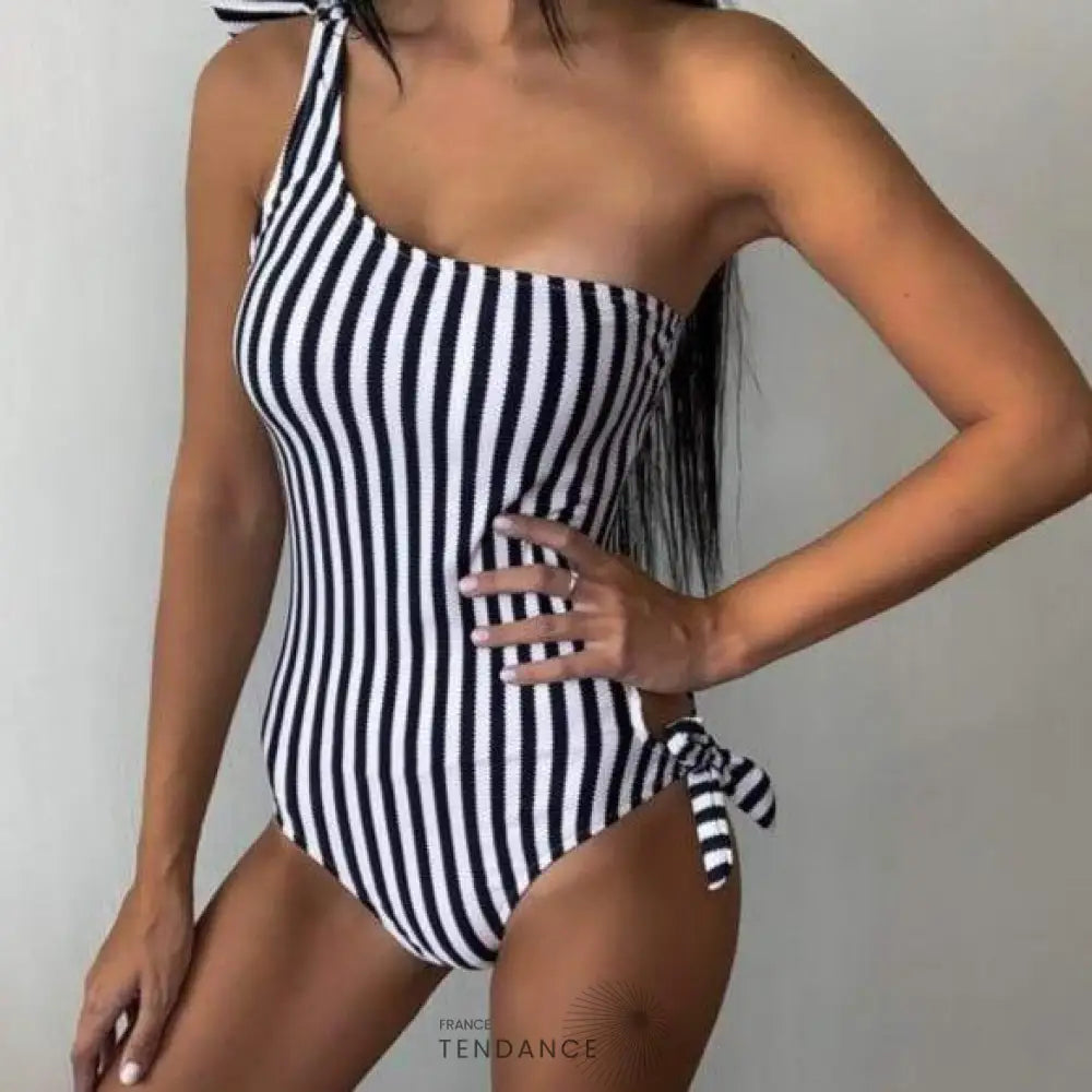 Maillot De Bain Striped | France-Tendance