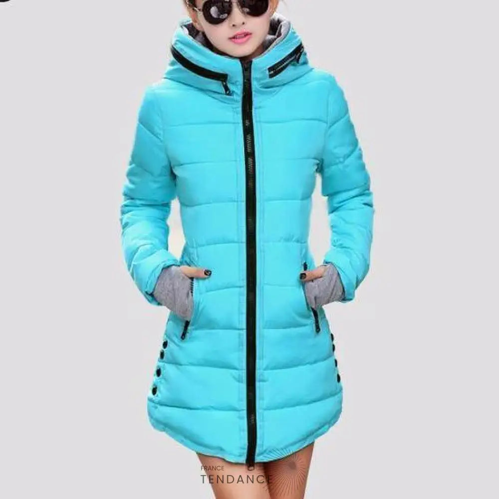 Manteau Long Matelassé Pour Femme | France-Tendance