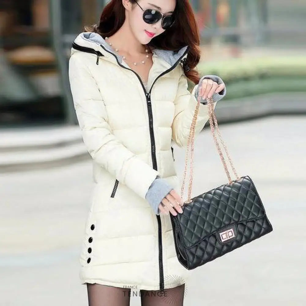 Manteau Long Matelassé Pour Femme | France-Tendance