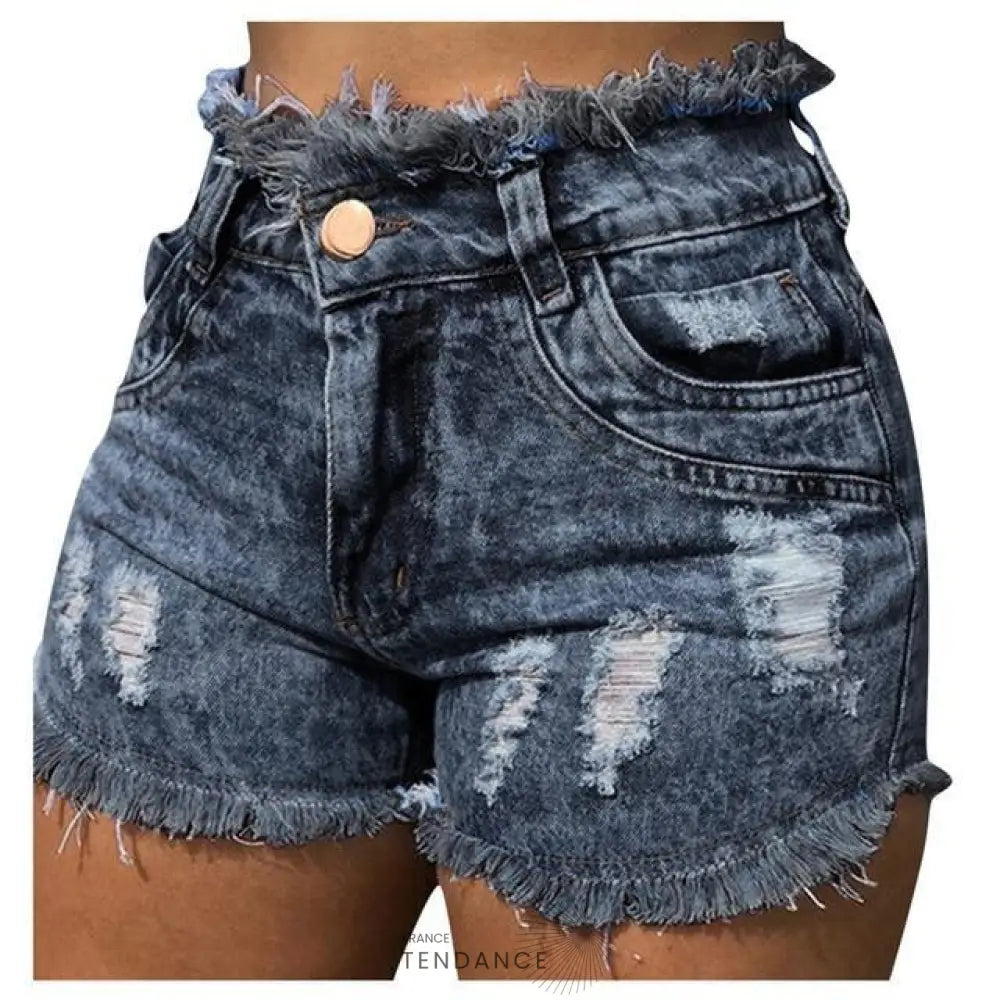 Mini Short Destroy Vintage | France-Tendance