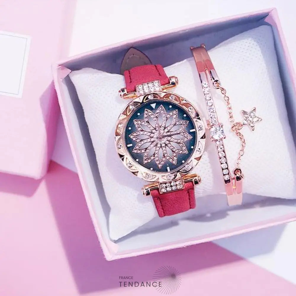 Montre Bracelet Glamour (lot De 2) | France-Tendance