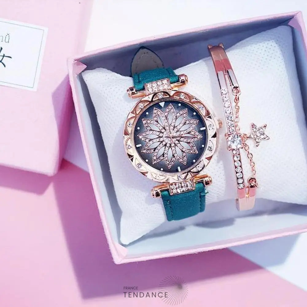 Montre Bracelet Glamour (lot De 2) | France-Tendance