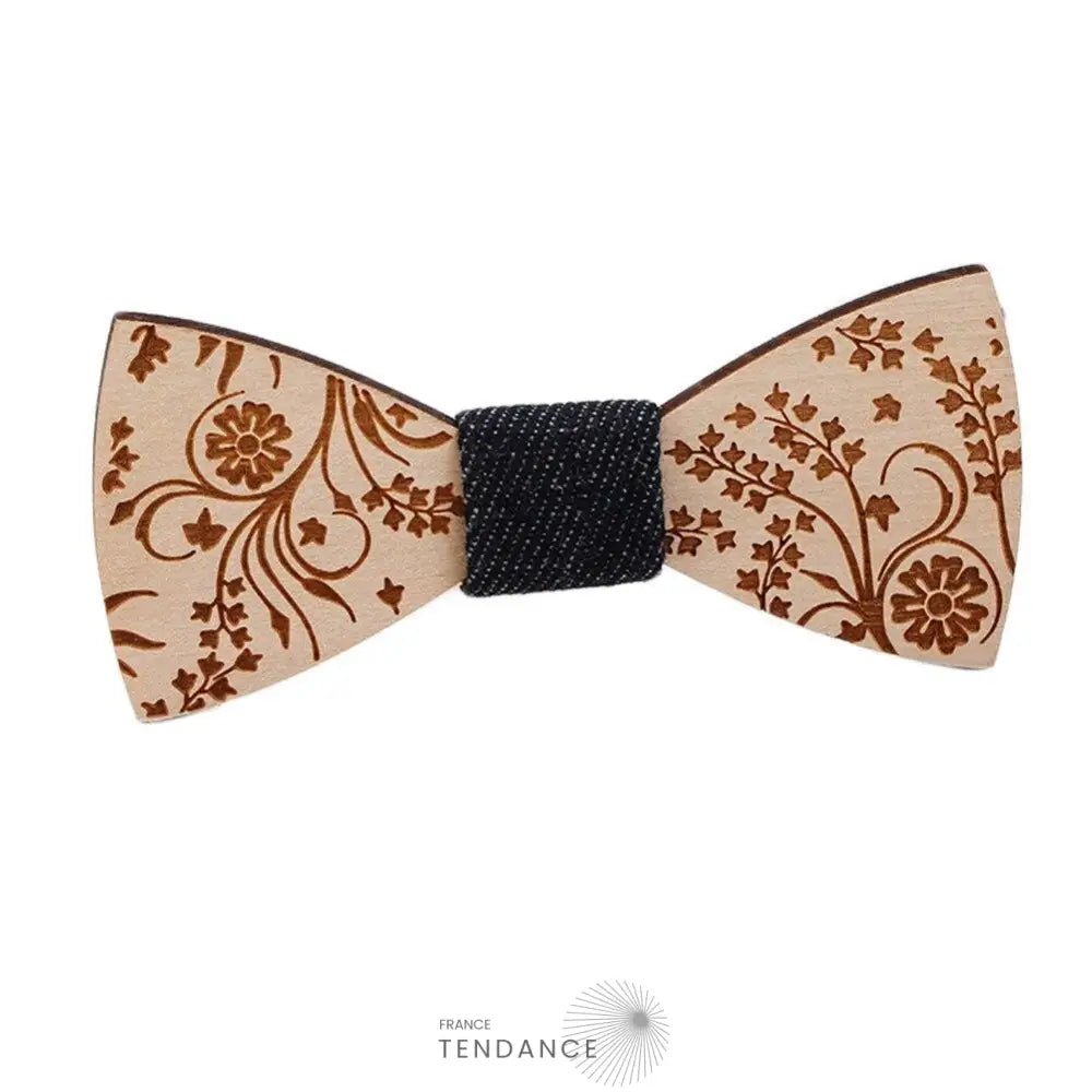 Noeud Papillon En Bois Design 2020 | France-Tendance