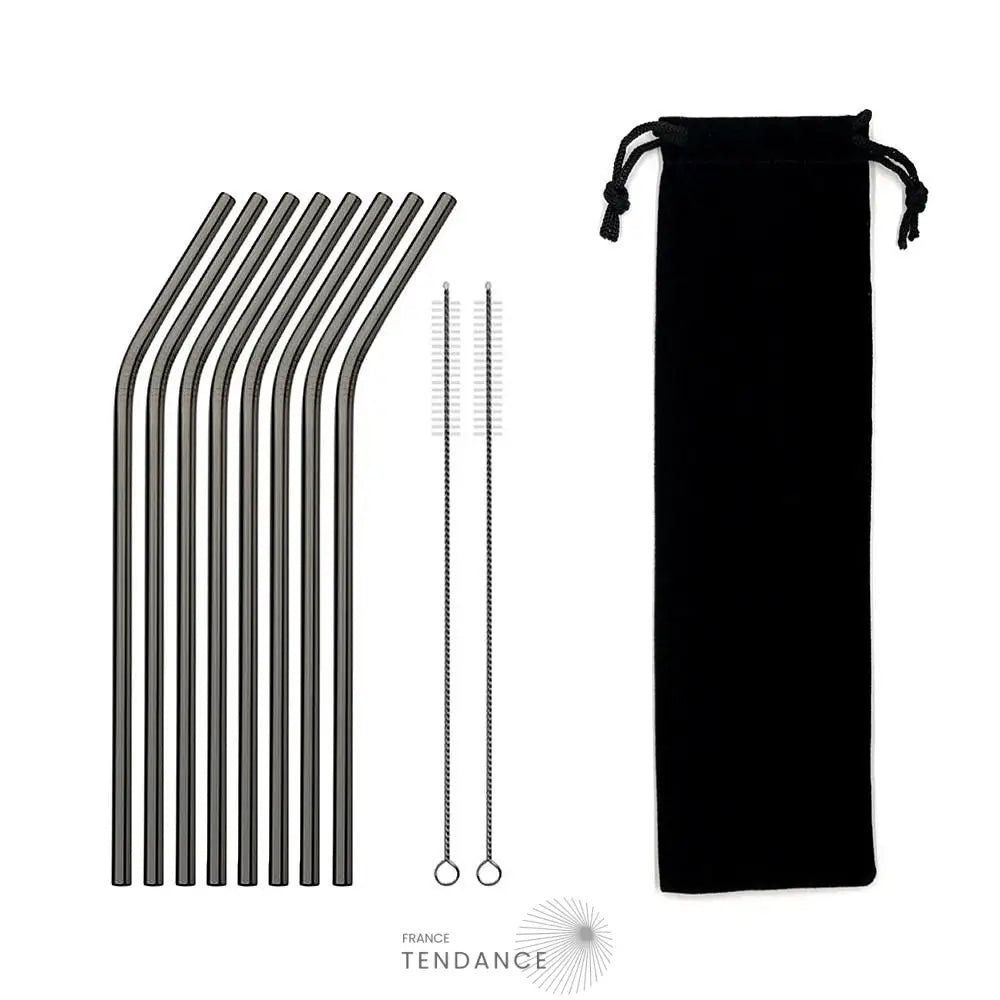 Pailles En Acier Inoxydable | France-Tendance