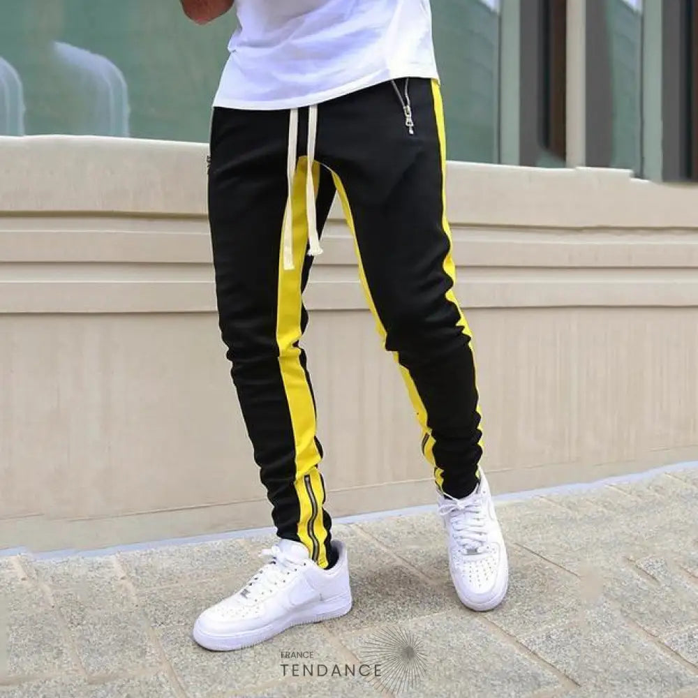 Pantalon De Jogging Zippé | France-Tendance