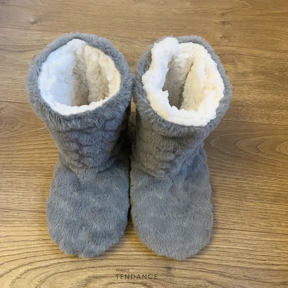 Pantoufles Montantes Fourées Ultra-Cocooning