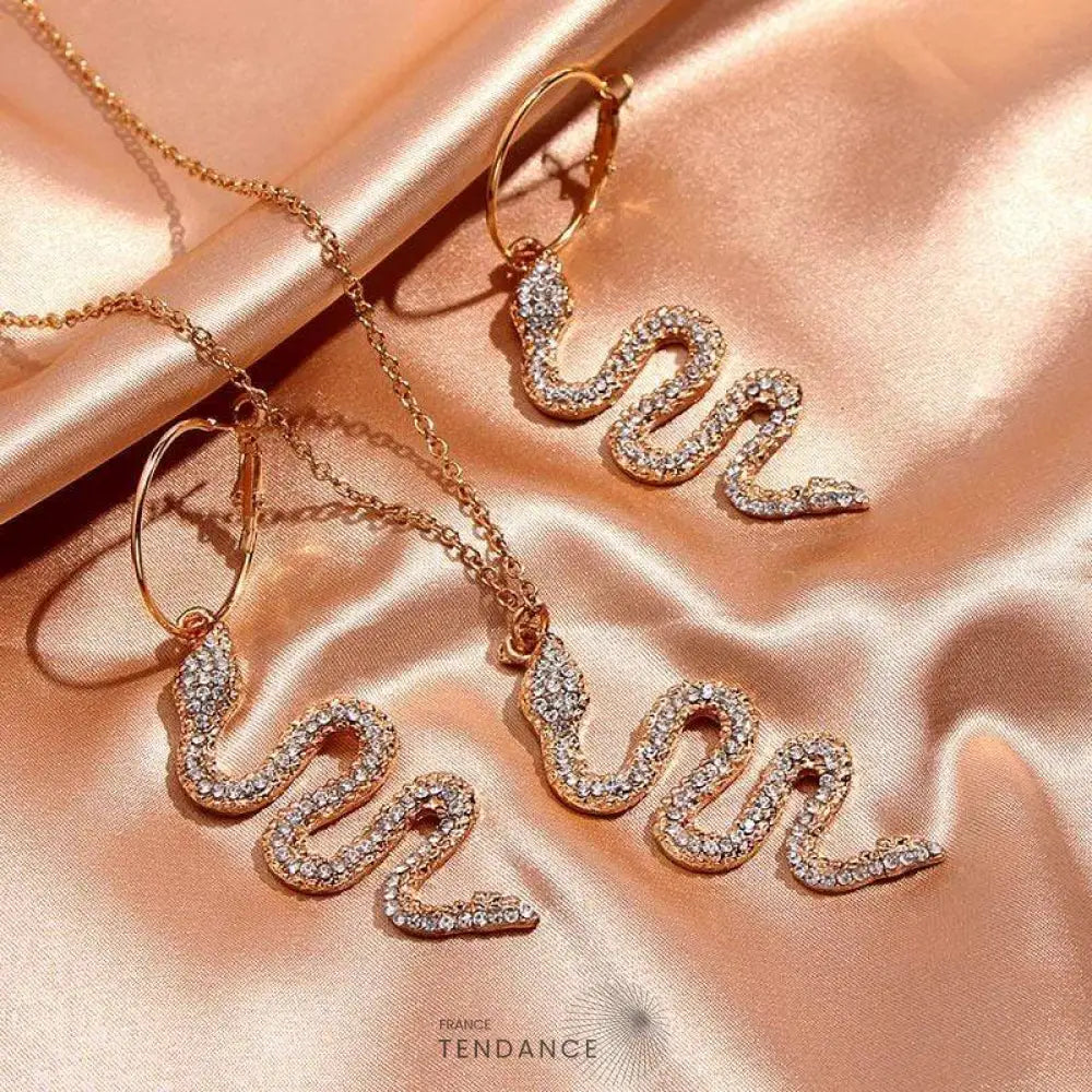 Parrure Diamond Snake | France-Tendance