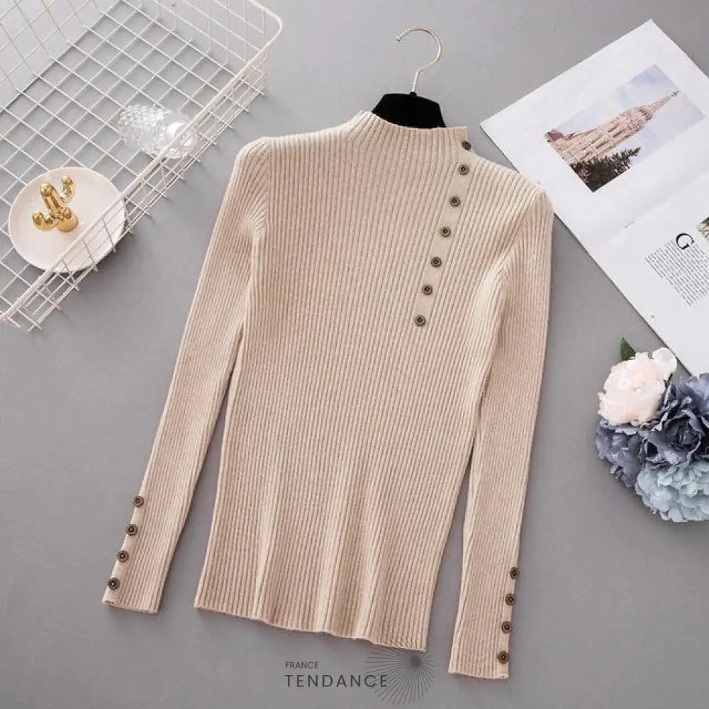 Petit Pull à Boutons | France-Tendance