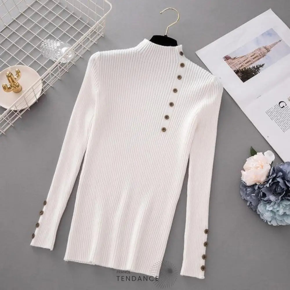 Petit Pull à Boutons | France-Tendance