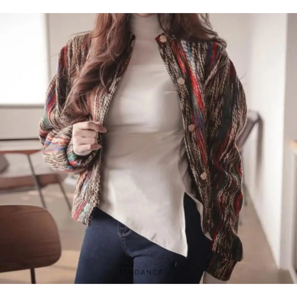 Petite Veste Multicolore | France-Tendance