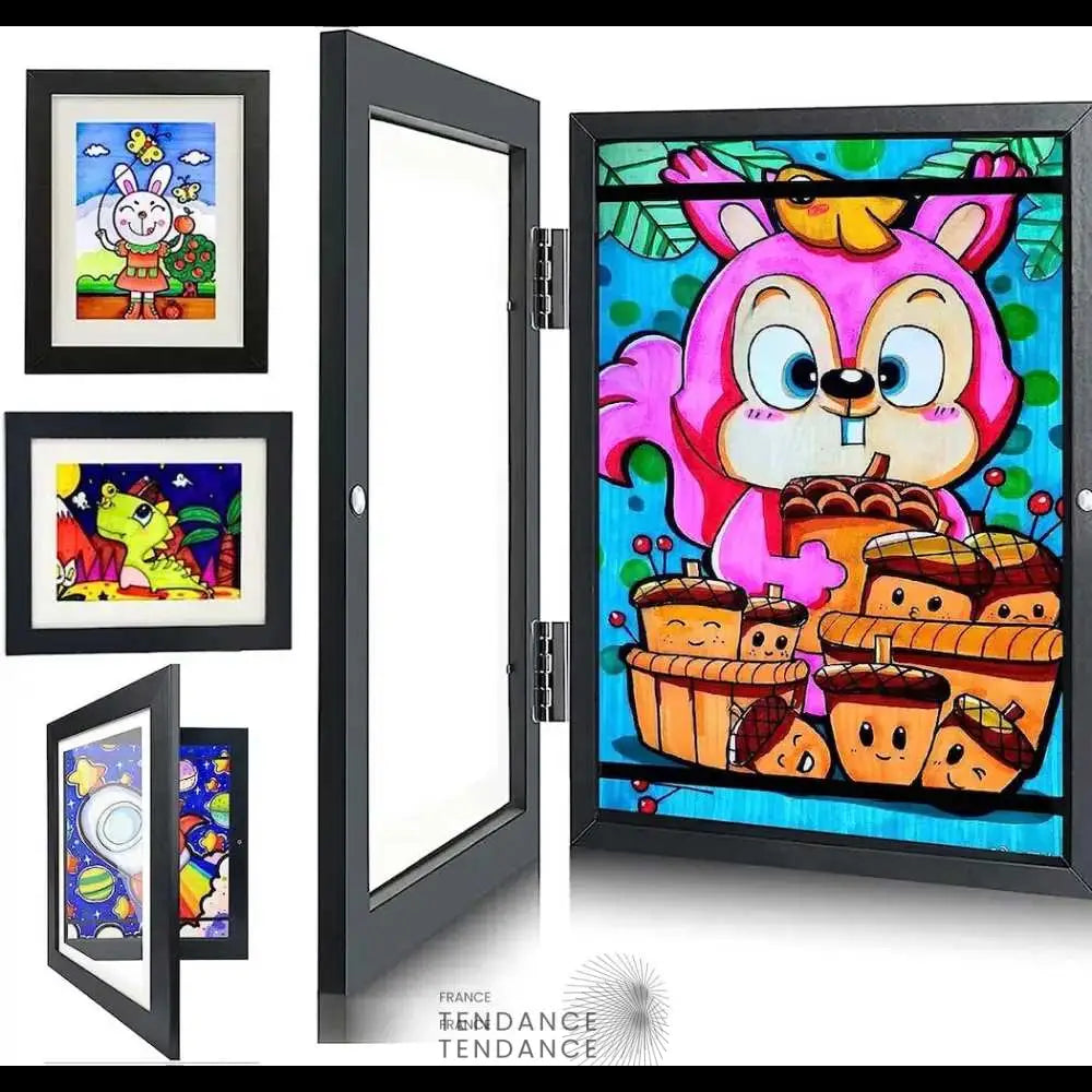 Pikin | Cadres À Dessins Trop Malins ! Noir