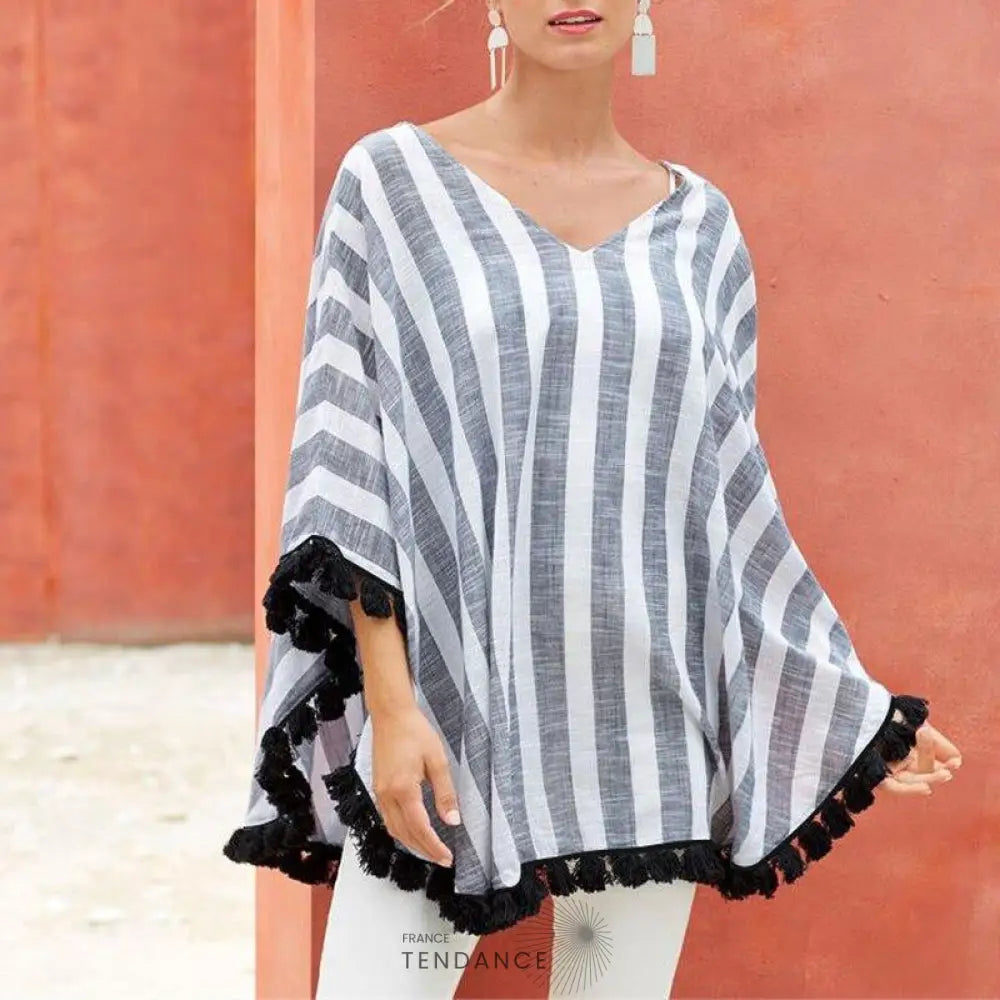 Poncho Léger à Franges | France-Tendance